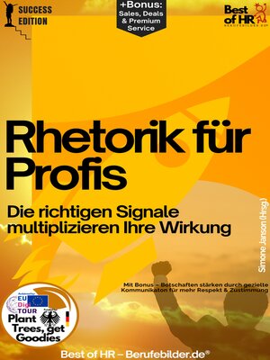 cover image of Rhetorik für Profis – Die richtigen Signale multiplizieren Ihre Wirkung